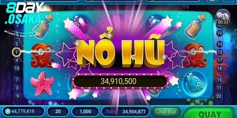 Vì sao nên chơi nổ hũ rút tiền mặt tại 8day?